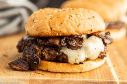 Mushroom Swiss Burger